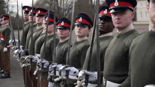 Sandhurst Women Officer Cadets