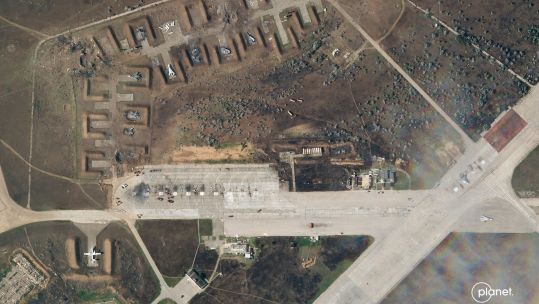 Satellite imagery of Saki airbase Crimea 11082022 Credit Planet Labs PBC.jpg
