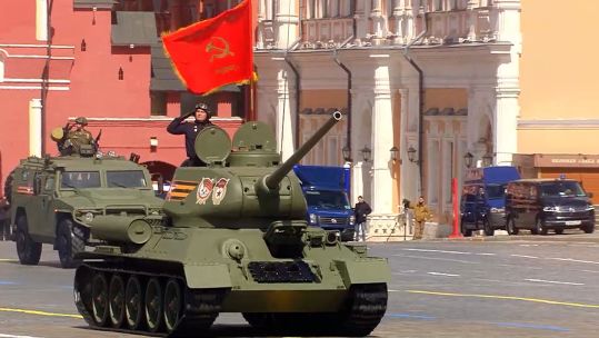 Scaled back Victory Day Parade in Russia 08052023 CREDIT Kremlin