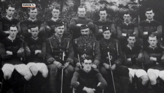 McCrae's Battalion WWI footballers