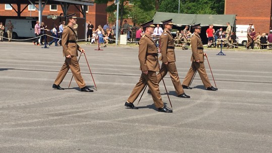 Scots Guards pace sticking 