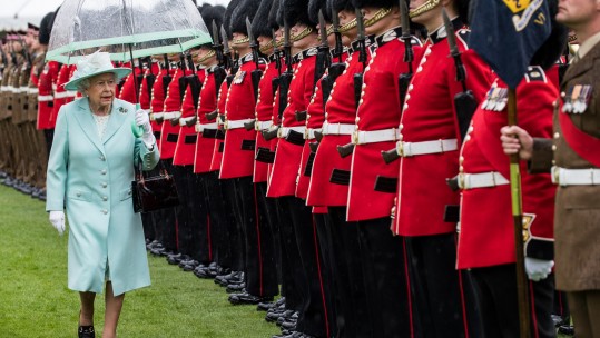 Scots Guards receive new colours