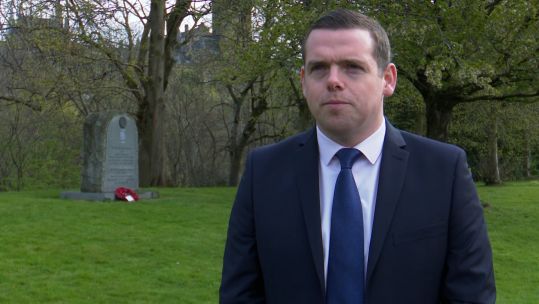 Scottish Conservatives leader Douglas Ross