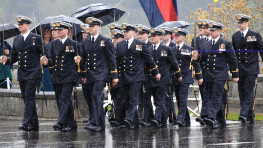 Prestigious Navy Parade Held in Dartmouth