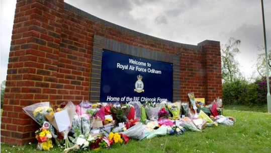 Lynx Crash Servicemen Repatriated