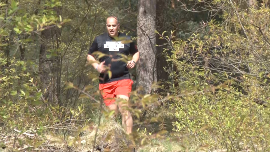 Captain Neil Rudd in British Forces Germany is running hundreds of miles for charity