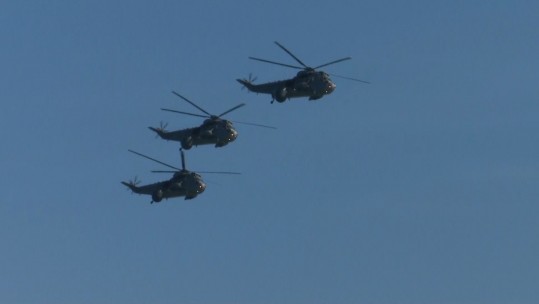 Sea King helicopters final flight