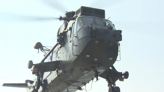 Final Flypast For Royal Navy Sea Kings
