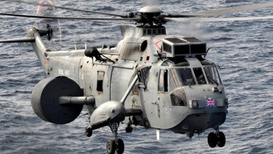Sea king helicopter (Picture: MOD).