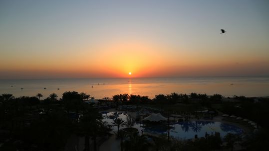 Sea on Fujairah coast in United Arab Emirates