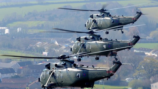 Royal Navy Sea Kings 