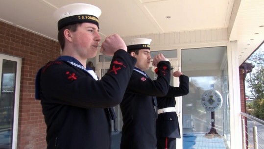 Sea Cadets Drill Hard Ahead Of National Competition 