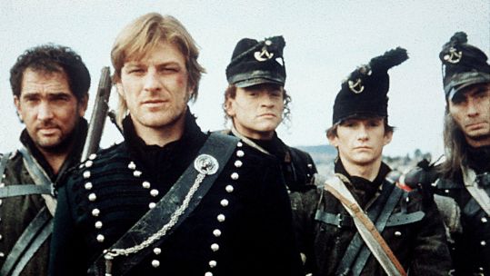 Sean Bean played Richard Sharpe in the TV adaptations of some of Bernard Cornwell's novels