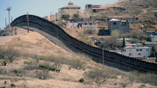 US-Mexico border in Nogales (Picture: PA).