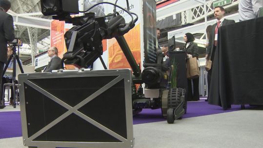 Security & Counter Terror Expo technology Credit BFBS 060319