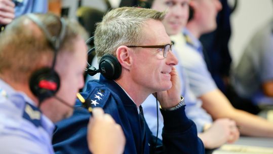 Senior NATO Commanders have visited RAF Boulmer to see the UK’s new Guardian system in action