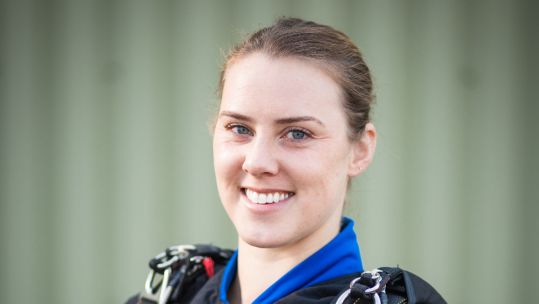 Sergeant Rachel Fisk who died in parachuting accident at RAF Weston on the Green DATE SENT 140921 CREDIT RAF HANDOUT