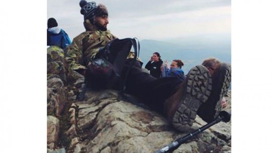 Dying Airman On Charity Mission