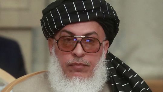 Sher Mohammad Abbas Stanikzai, Head of the the Political Office of the Taliban in Russia 280519 CREDIT PA