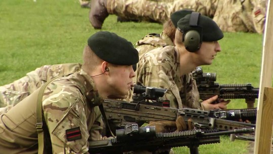 Soldiers Compete For Top Shot