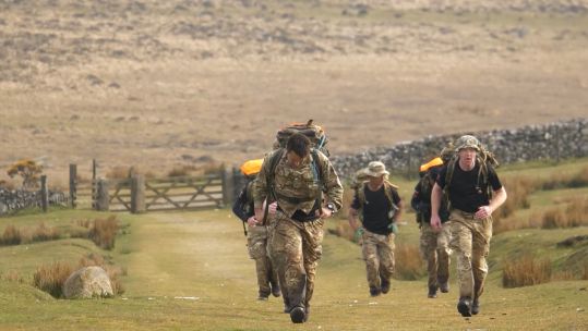 Signallers on Lanyard Trophy in Dartmoor 140419 SOURCE Forces News