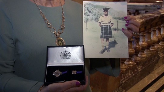 Killed British Soldier's Family Honoured