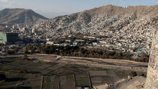 Skyline of Kabul in Afghanistan (Picture: Alamy).
