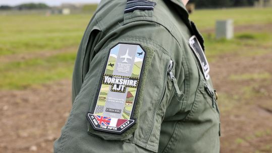 RAF sleeve badge