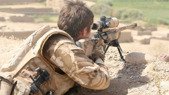 British Army Sniper Afghanistan