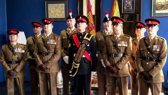 Battle of Sobraon Sobraon Day The Princess of Wales’s Royal Regiment (PWRR) Barker Barracks BFBS Germany Chris Keen Photo