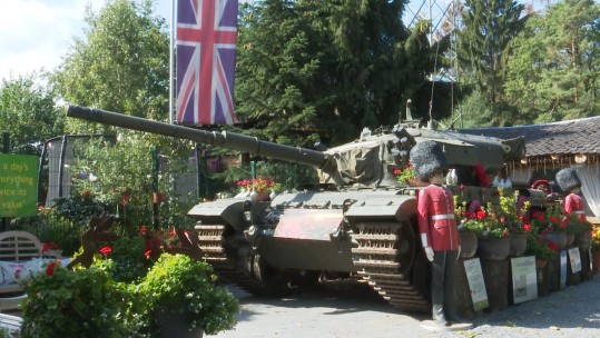 Solar powered tank Germany
