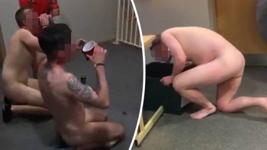 Footage Emerges Of &#039;Soldiers Drinking Human Waste&#039; At Barracks Party