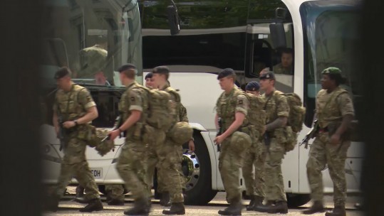 984 Troops Deployed To UK Streets As Terror Threat Raised To 'Critical'