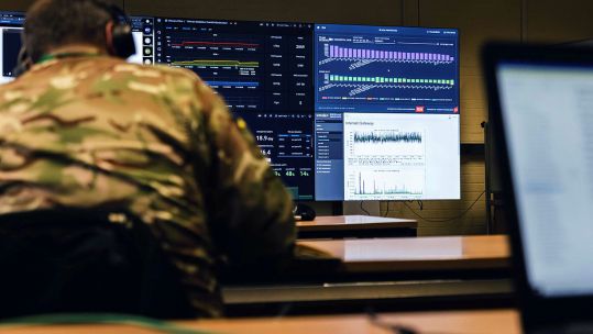 The MOD is seeking a single commercial cloud provider to help users securely access classified data (Picture: MOD)