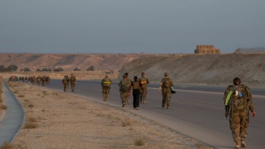 Al-Asad air base is used by British and American forces (Picture: US Department of Defense).