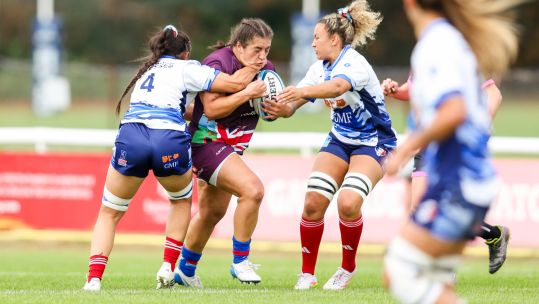 Sophie Benavent being tackled at IDRC by French for UKAF Credit Alligin Photography Date 30082025.jpg