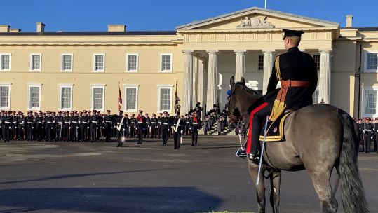Sovereign's Parade at Catterick 