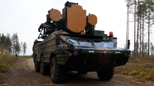 Soviet-style SA8 system operated from RAF Spadeadam used to help replicate a Soviet-style aggressor 16062023 CREDIT BFBS