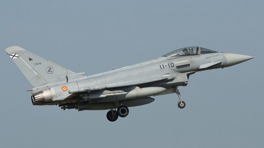 Spanish Air Force Eurofighter Typhoon CREDIT Gerard van der Schaaf Wikipedia