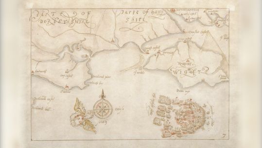 Ten maps depicting the Spanish Armada will go on display at the National Museum of the Royal Navy for the first time (Picture: National Museum of the Royal Navy).