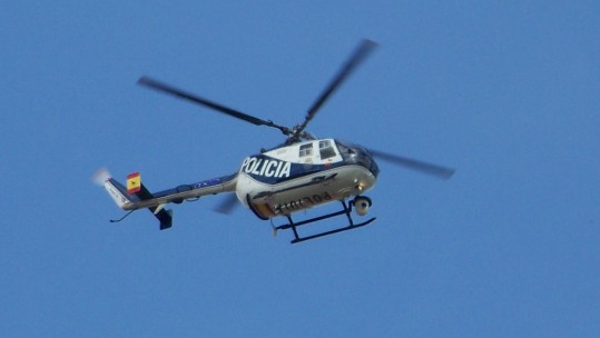 Spanish Police Helicopter