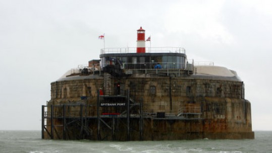 Spitbank Fort is valued at £5,000,000 (Picture: PA).