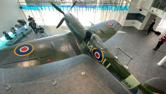 Spitfire Gallery Potteries Museum and Art Gallery Stoke-on-Trent 140921 CREDIT BFBS