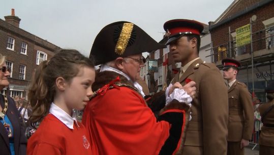 St George's Day Parade Emsworth