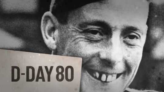 Company Sergeant Major Stan Hollis was the only British soldier to be awarded the Victoria Cross during D-Day (Picture: Alamy)