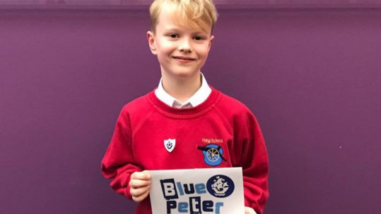 Stanley Nicholson Blue Peter Badge Winner BFBS Germany