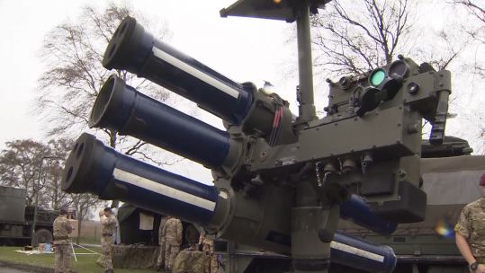 Starstreak high velocity missile.