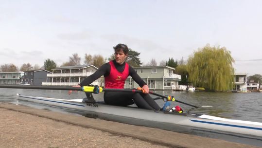 Stephen Cox Army Rower