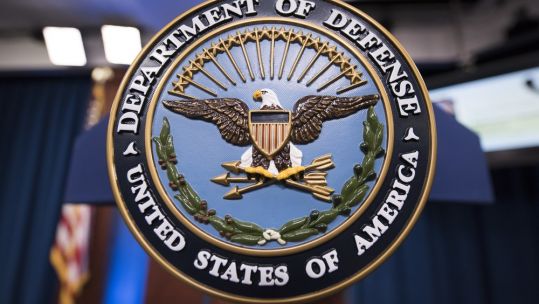Stockshot Pentagon Eagle insignia (Picture: US Department of Defense).