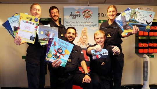 Aggie’s Storybook Waves Bedtime Stories Parent Child Sailors Royal Navy Royal Marines